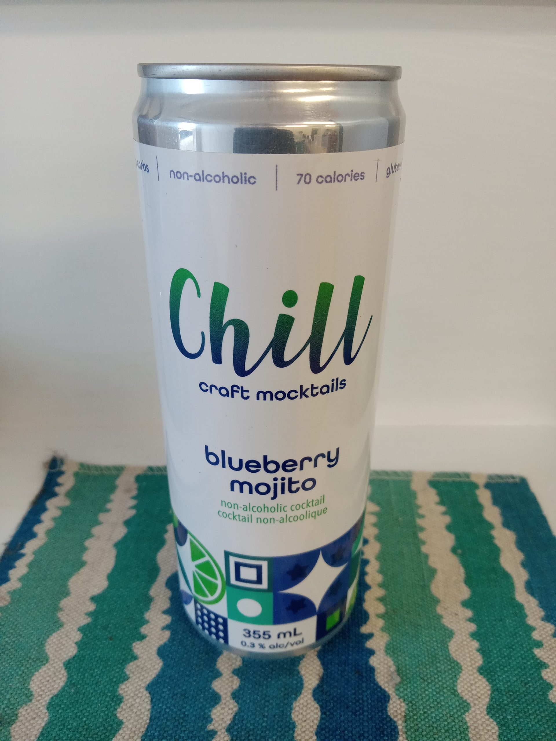 Chill St Mocktail Blueberry Mojito