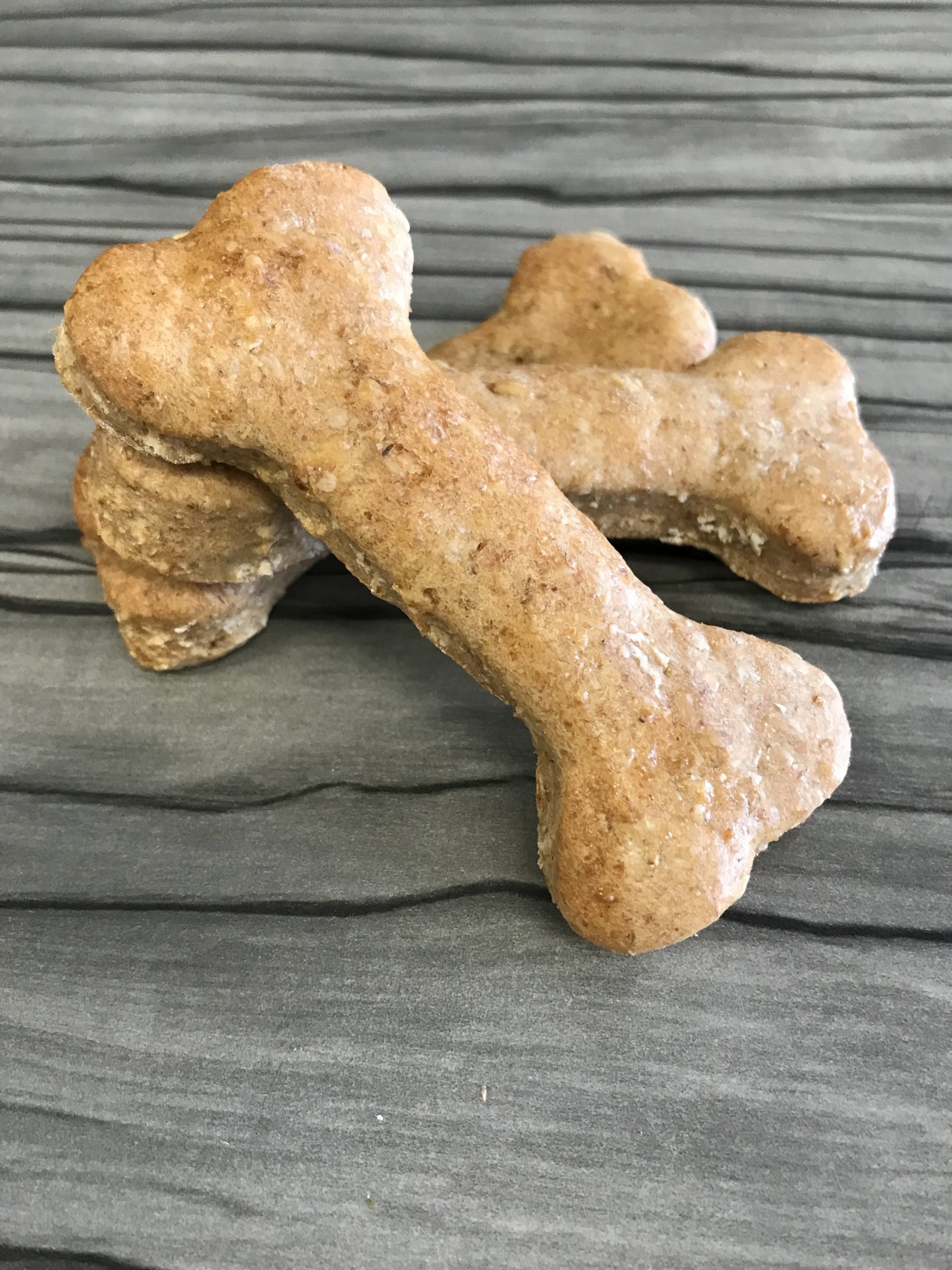 Peanut Butter Oatmeal Dog Biscuits