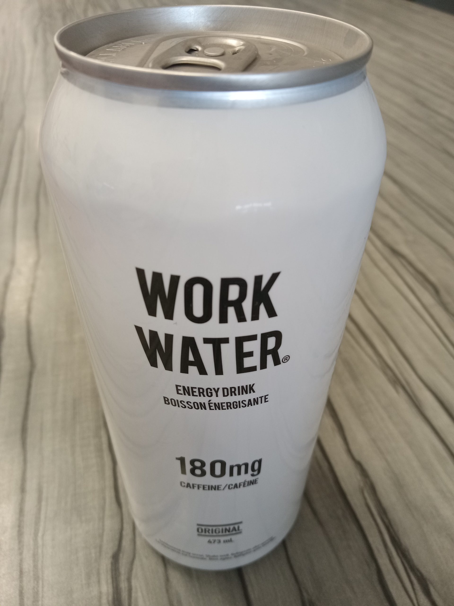 Work Water Energy Drink Original